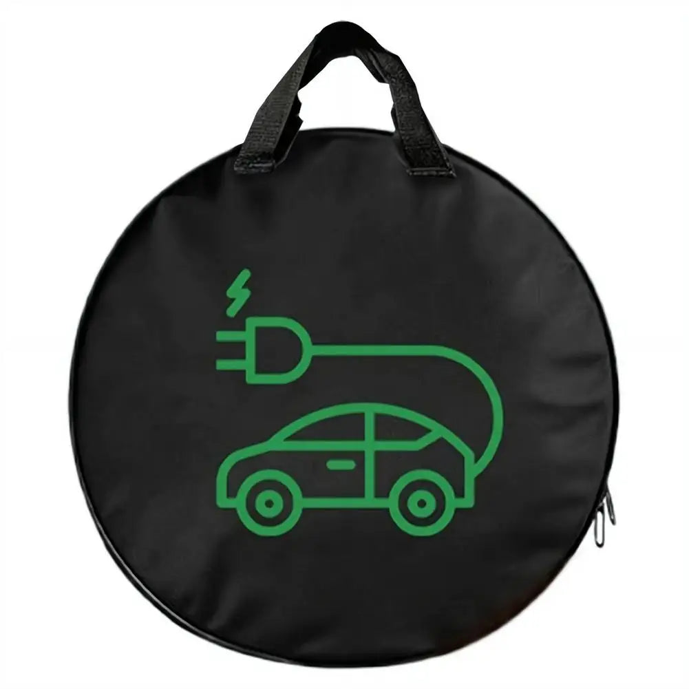Electric Vehicle Charging Cable Bag Car Charger Cable Storage Bag Auto Trunk Organizer Scratch-Resistant Charger Cable Bag