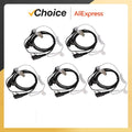 5 PCS Baofeng UV5R Walkie Talkie Kapset Quansheng UV-K5 Headset Headphone Earphone For Kenwood UV-5R UV82 UV-17 Radio Commutator