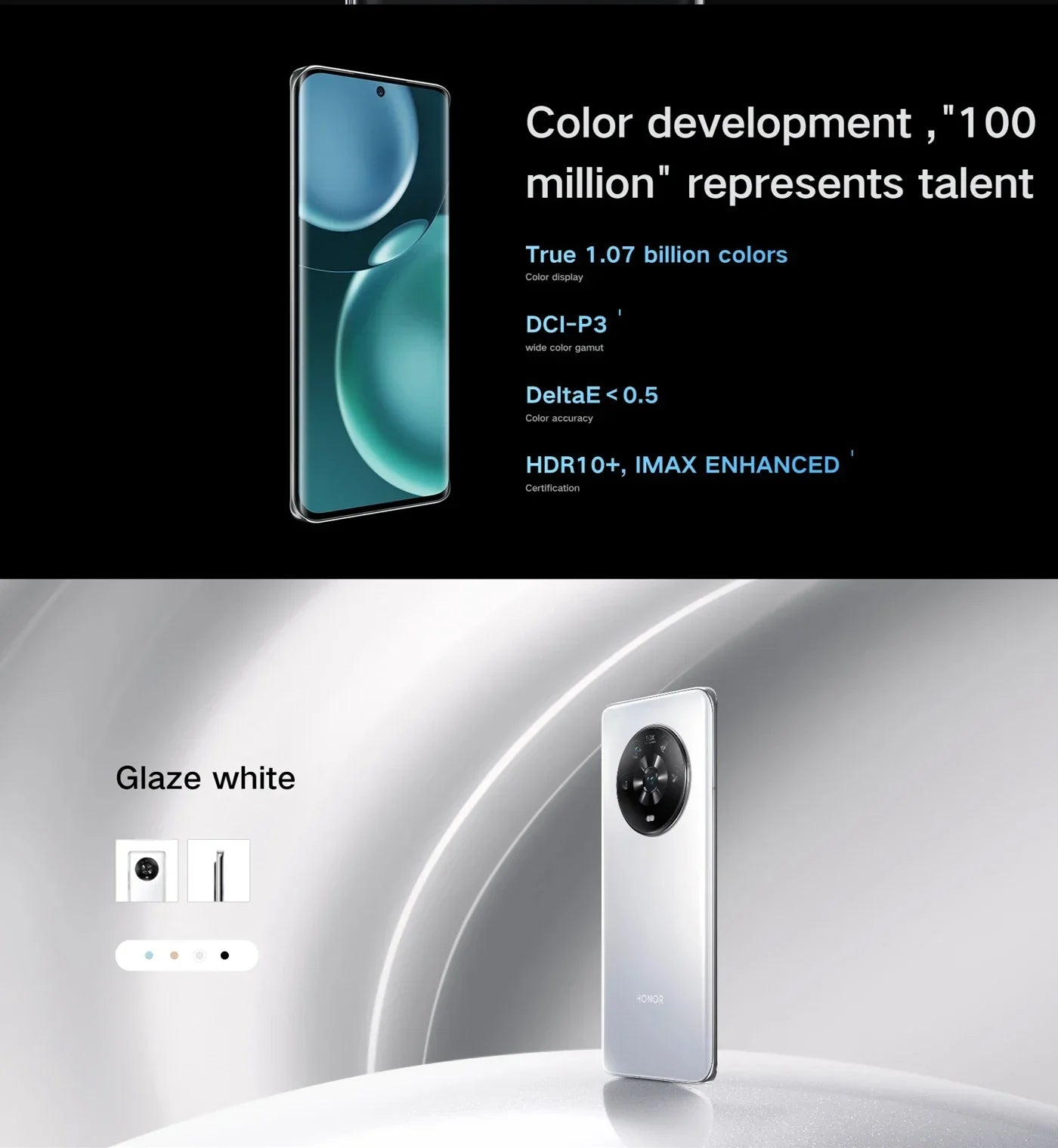 HONOR Magic 4 RAM 8GB/12GB ROM 256GB 6.81inches 430ppi 120Hz Screen 4800mAh 50MP Ultra wide angle lens Original Used Phone