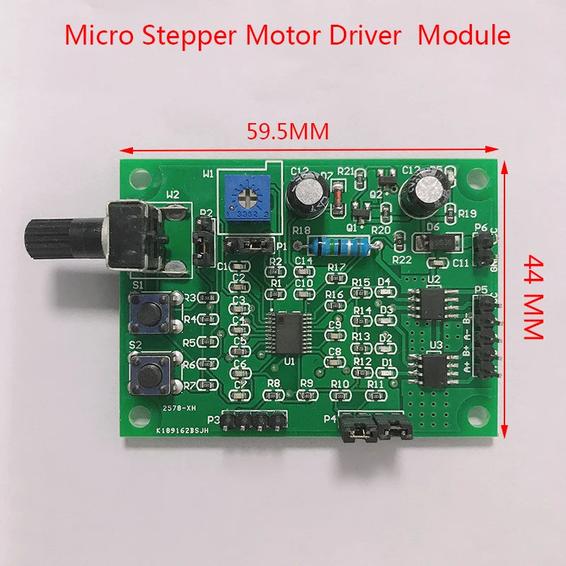 Adjust Speed Controller Module Micro Step Stepper Motor Drive Board Switch 2-phase 4-wire 4-phase 5-wire Stepping Motor 5V-12V