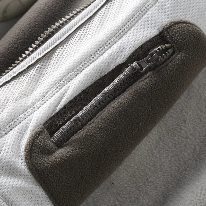 Casaco de Inverno Novo para Homem, Polar Grosso, Design de Qualidade para Exterior, Quente, Moda Masculina, Vestuário de Outono