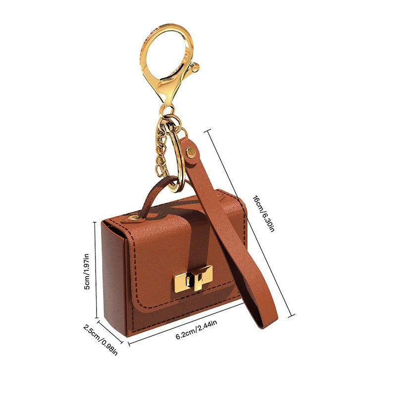 Mini Bag Keychain Coin Purse Accessory Pendant Bag Ornament Gift Versatile Bag Pendant Fashion Coin Purse Keyring