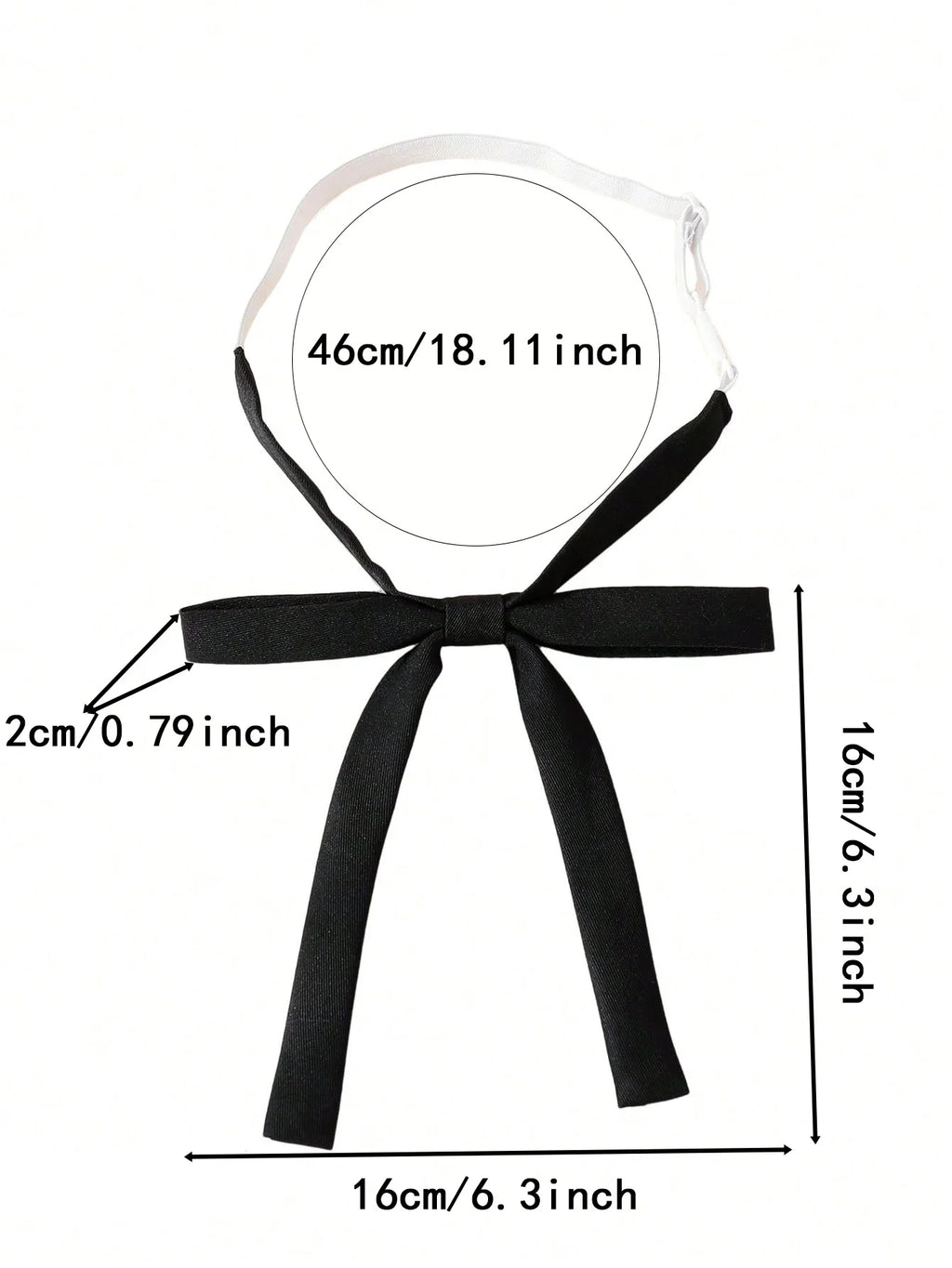 Fashion Bow Tie for Women Japanese Jk Style Girls School Uniform Bow Tie for Girls Korean Cosplay Neckties
