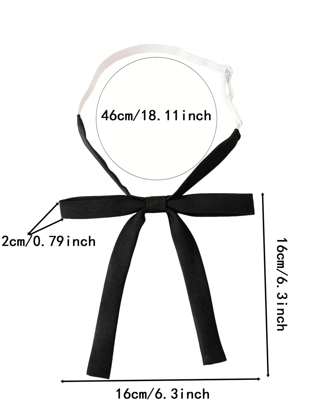 Fashion Bow Tie for Women Japanese Jk Style Girls School Uniform Bow Tie for Girls Korean Cosplay Neckties