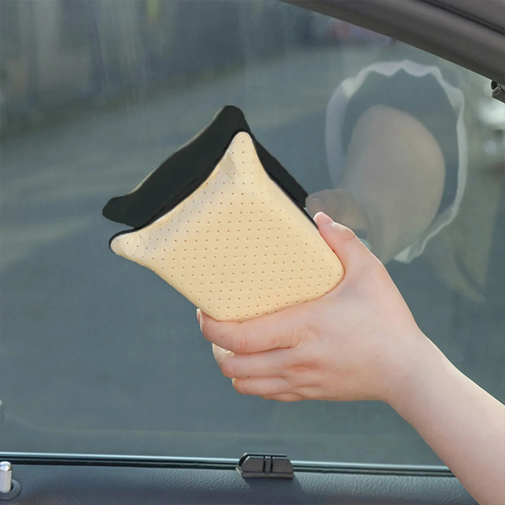 Esponja de Limpeza para Para-brisas de Carro, Ferramenta Reutilizável de Longa Duração que Não Risca para uma Visibilidade Cristalina