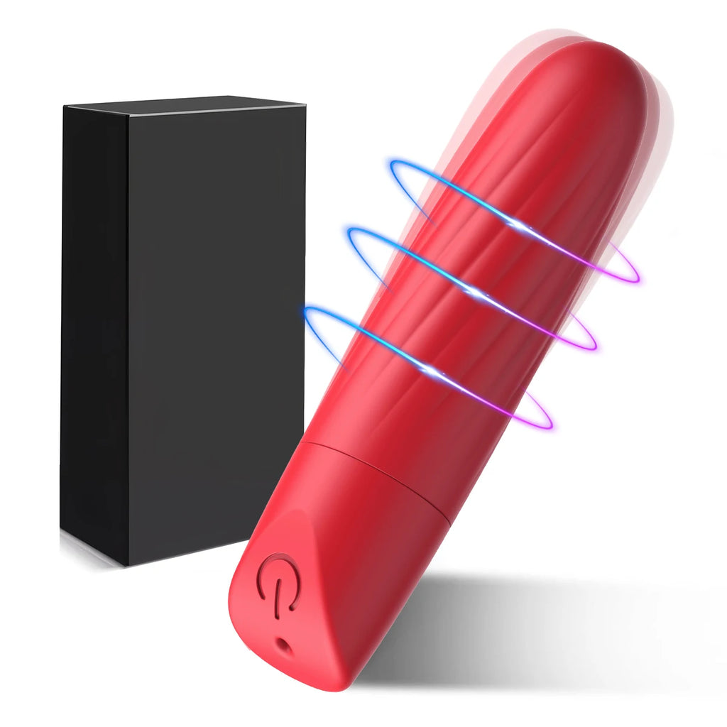 Bullet Vibrator Clitoris and G-Spot Stimulator Nipple Vibrate Massager Vibrating Wand Orgasm Vagina Dildo 10 Vibrate pattern