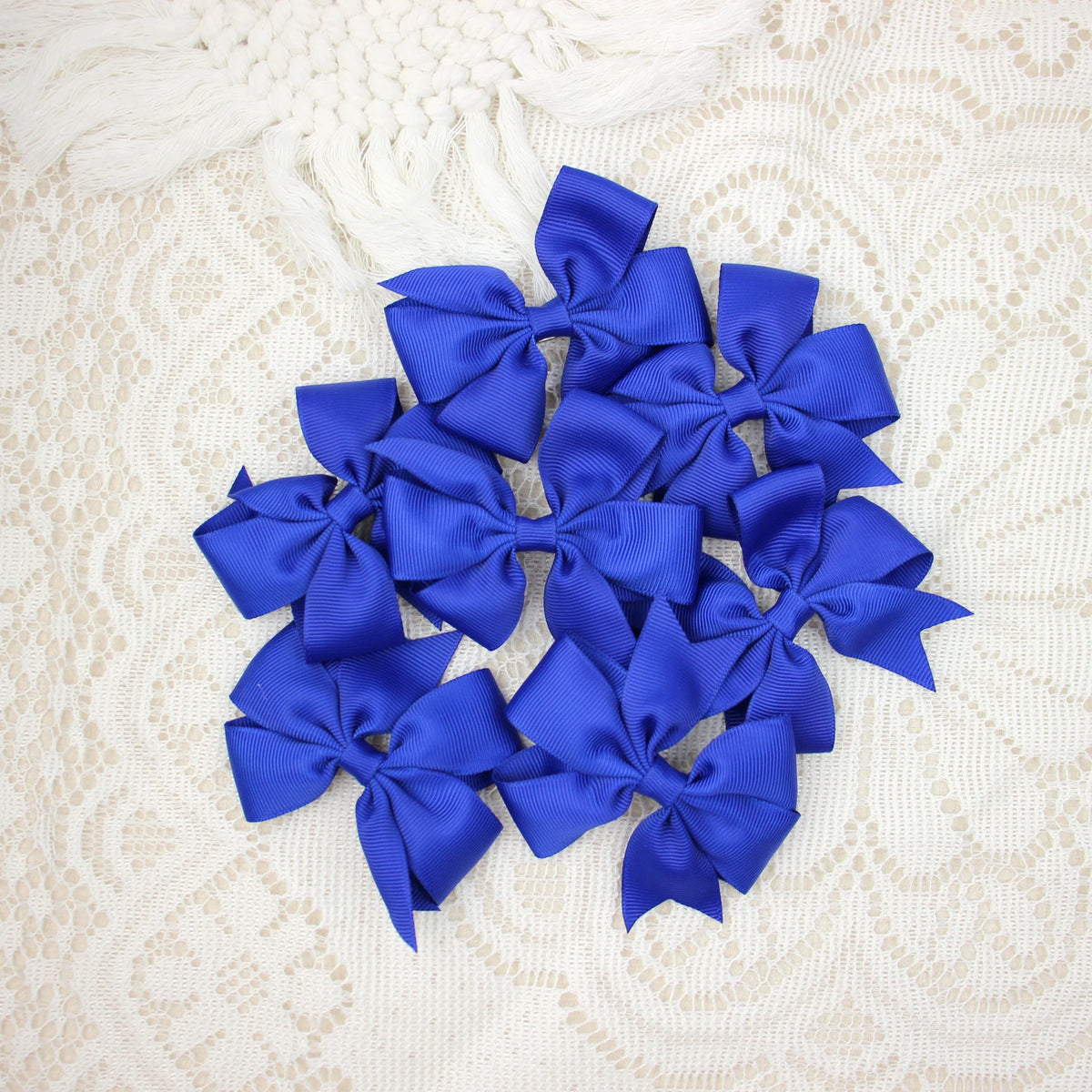 10pcs Ribbon Bow Hair Clip for Girls Hair Accessories Winnower Children Alligator Clip Kids Hairbow Hairpin Grosgrain Barrettes