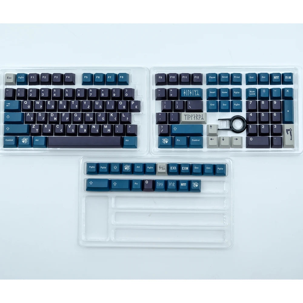 129 Keys GMK Norse Keycaps Cherry Profile PBT Dye Sublimation Keycap For MX Switch Mechanical Keyboard GK61 64 68 75 87 980