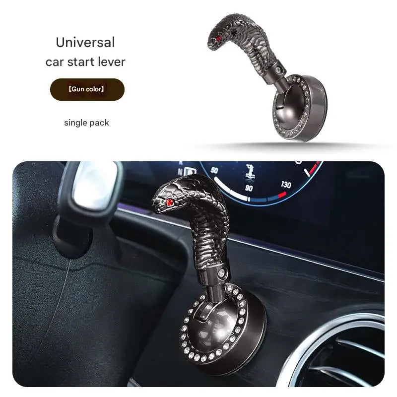Snakehead Shaped One Click Pull Rod Start Bid Farewell to Tedious Starting Steps, Press and Start Operation Is Simple, Wear-Resi