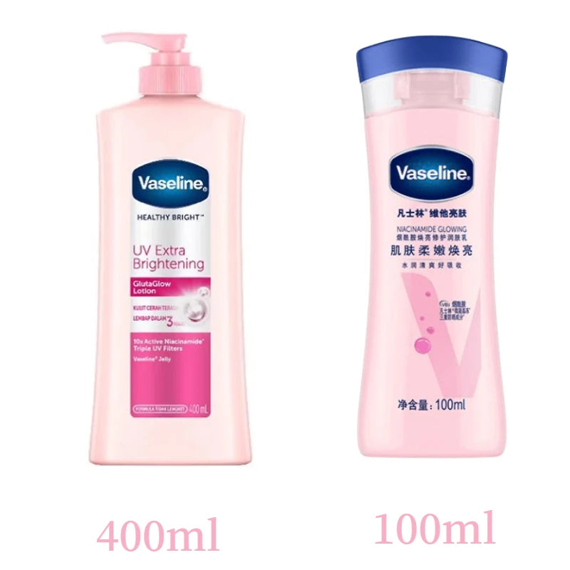 Whitening Moisturizing Chicken Skin Vaseline Body Lotion Niacinamide Whitening Moisturizing Brightening Skin Lotion 100ml/400ml