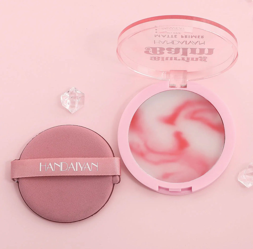Powder With Puff Natural Oil Control Face Loose Powder Matte Waterproof Lasting Brighten Facial Modification Cosmetics Makeup