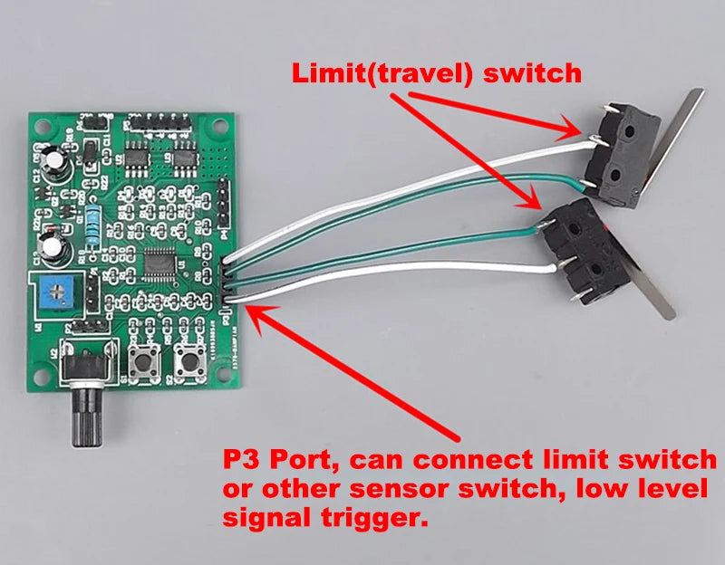 Adjust Speed Controller Module Micro Step Stepper Motor Drive Board Switch 2-phase 4-wire 4-phase 5-wire Stepping Motor 5V-12V
