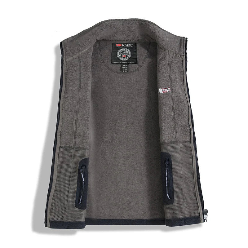 Casaco de Inverno Novo para Homem, Polar Grosso, Design de Qualidade para Exterior, Quente, Moda Masculina, Vestuário de Outono
