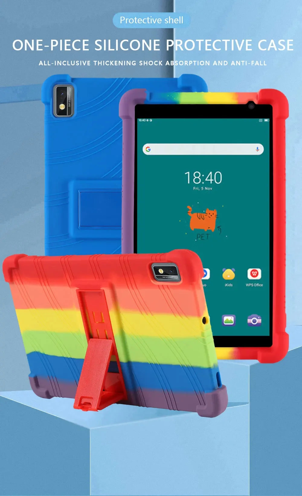 case For Blackview Tab 6 8inch Phone Call Tablet PC T310 Android 11New Tablets Silicon Cover Case Protective The Shell