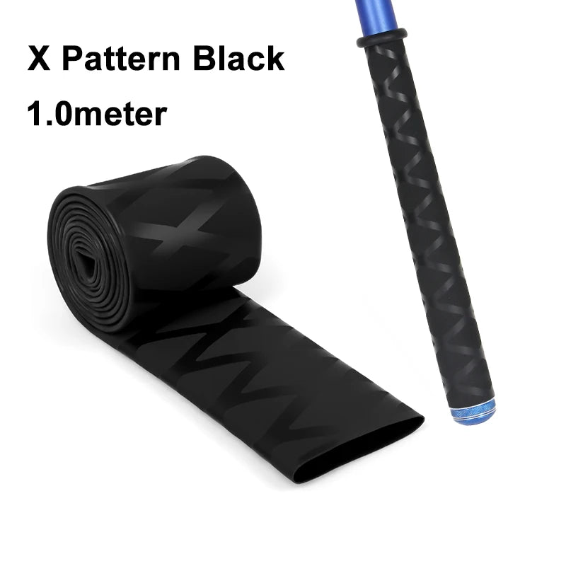 1/1.6m Anti-slip Fishing Rod Heat Shrink Tube ID15 18 20 22 25 28 30 35 40 45 50 60mm Waterproof Handle Bar Protect Wrap Cover
