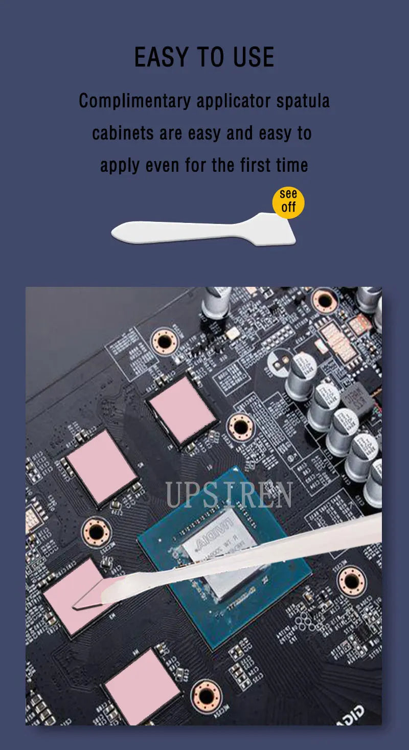 UPSIREN UTP-8 10g/20g/50g/100g Thermal Compound 14.8W/MK Pink Thermal Paste Plastic-Formable Thermal Compound for GPU Components