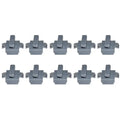 For Volvo Large Truck Curtain Slide Clips Curtain Buckle Guide Rail Rail Clip Auto Fastener Car Interior Accessories Part