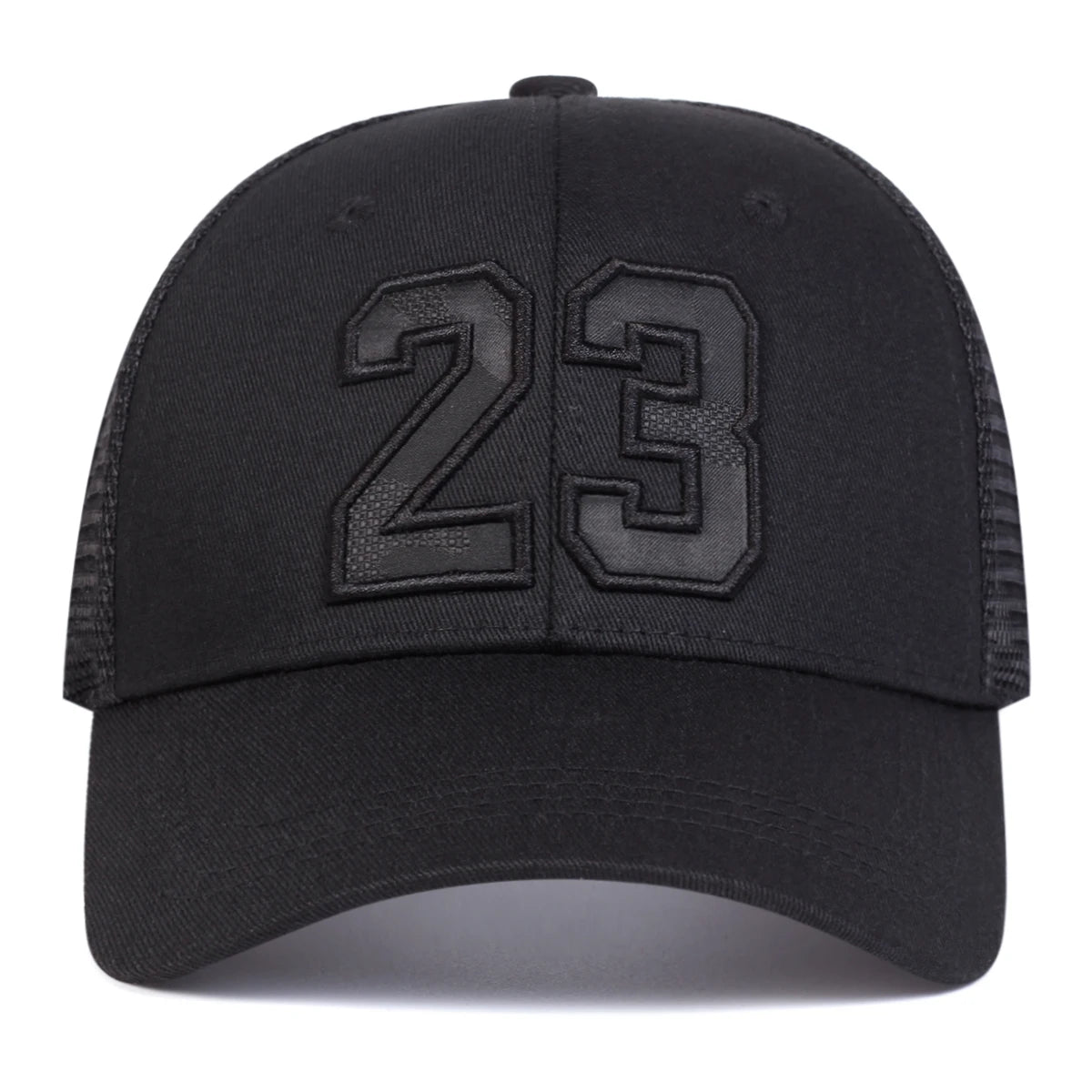 Unisex 23 Embroidery Baseball Net Caps Hip Hop Cap Spring Summer Outdoor Adjustable Casual Hats Sunscreen Hat ﻿