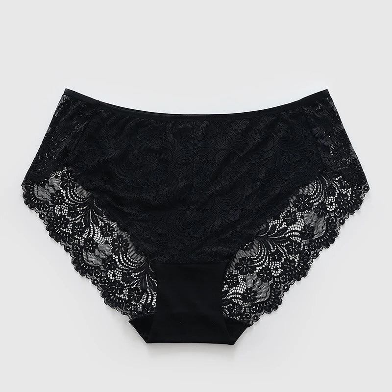 Underwear women cotton ropa interior femenina oversized lingerie lace soft calzones para mujer elegant seamless sexy panties new