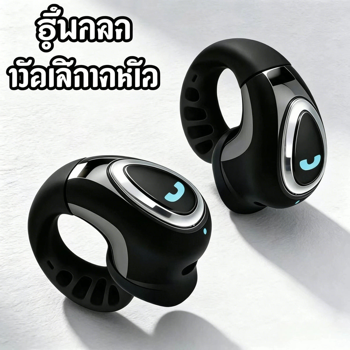 BT  Earphone Clip On Monaural Inear Motion Stereo Bone Conduction  Business Wireless Earphone Mini Monaural Tws