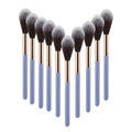 1/5/10pcs Professional Blush Highlight Loose Powder Brush Portable Multifunction Soft Fiber Makeup Brush Beauty Tools