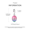 New Original Charm Beads 925 Sterling Silver Butterfly Hot Air Balloon Dangle For Bracelet Women Girl Fine DIY Jewelry Gift
