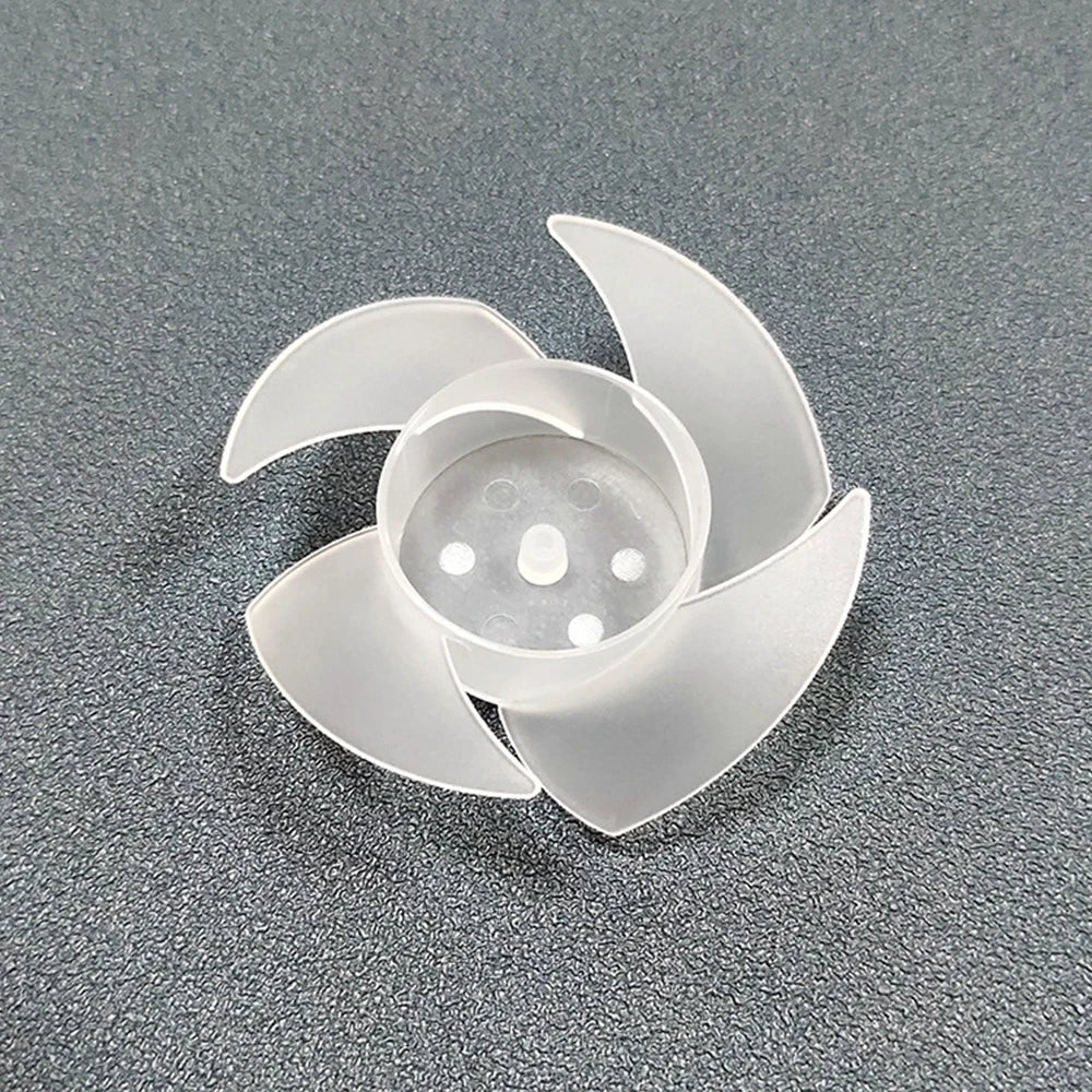 Safe and Small Power Mini Plastic Fan Blade 4/7 Blades for Hair Dryer Motor