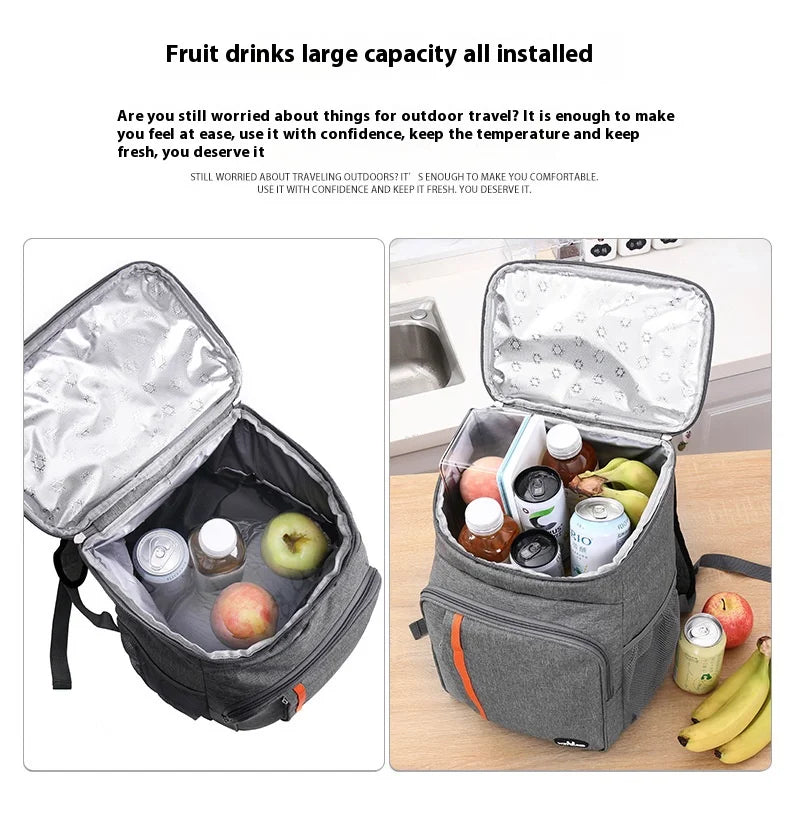 Men's Backpacks Portable Thermal Waterproof Bag Durable Waterproof Cooler IceCase Camping Picnic Backpacks Icebox Mochilas Bolsa