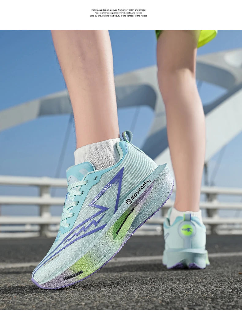 Running Shoes Carbon Board Sports Marathon Men Breathable Lightweight Women's Comfy Athletic Antiskid Sneakers Casual 2026 New