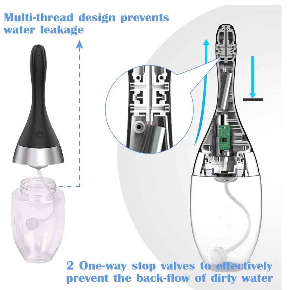 Automatic Anal Cleaner Enema Cleaning Container Vagina Cleaner Douche Enema Bulb Women Men Health Hygiene Tool Anal Shower