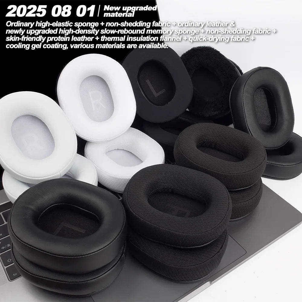 Replacement Foam Ear Pads for MCHOSE V9 S9 PRO, V9 PRO S9 PRO MCHOSE X9 Headphones Memory Foam Earpads Protein Leather