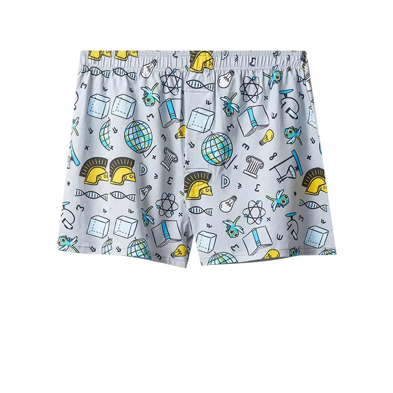 Mens Boxers Cotton Aro Pants Summer Thin Mens Pajama Pants Beach Pants Breathable Boys Boxershorts