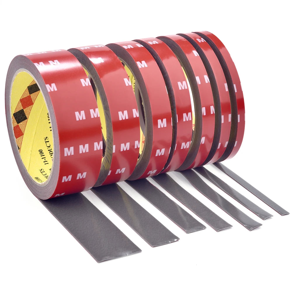 3Meters Strong Double Sided Adhesive Tape With High Viscosity For Automotive Use High Temperature Resistant Fixed Adhesive Patch