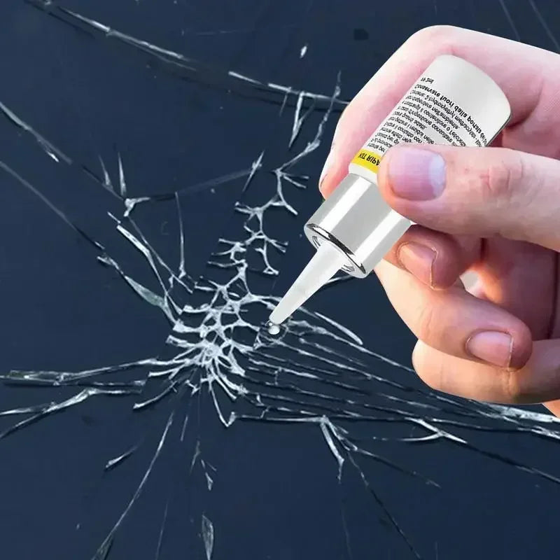 Car Glass Scratch Repair Fluid Agent Set Windscreen Window Glass Nano Scratch Crack CrackResin Repair Agent Tools