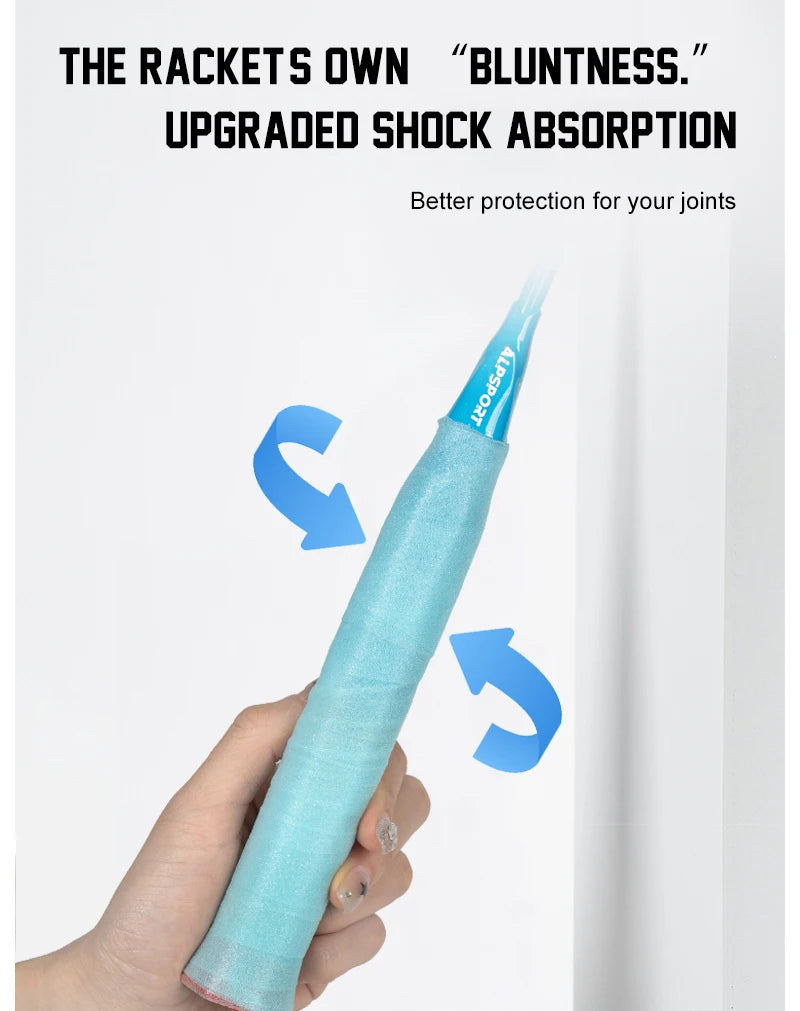 ALPSPORT 93S Imported Shock-absorbing Film Durability Improves Badminton Racket Feel and Reduces Vibration Handle Film ALP