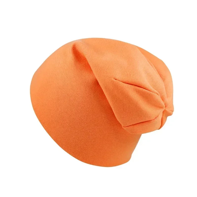 Kids Knitted Beanie Hat  0M-4Y Solid Color Warm Windproof  Spring Autumn Hip Hop Accessories for Boys Girls Outdoor