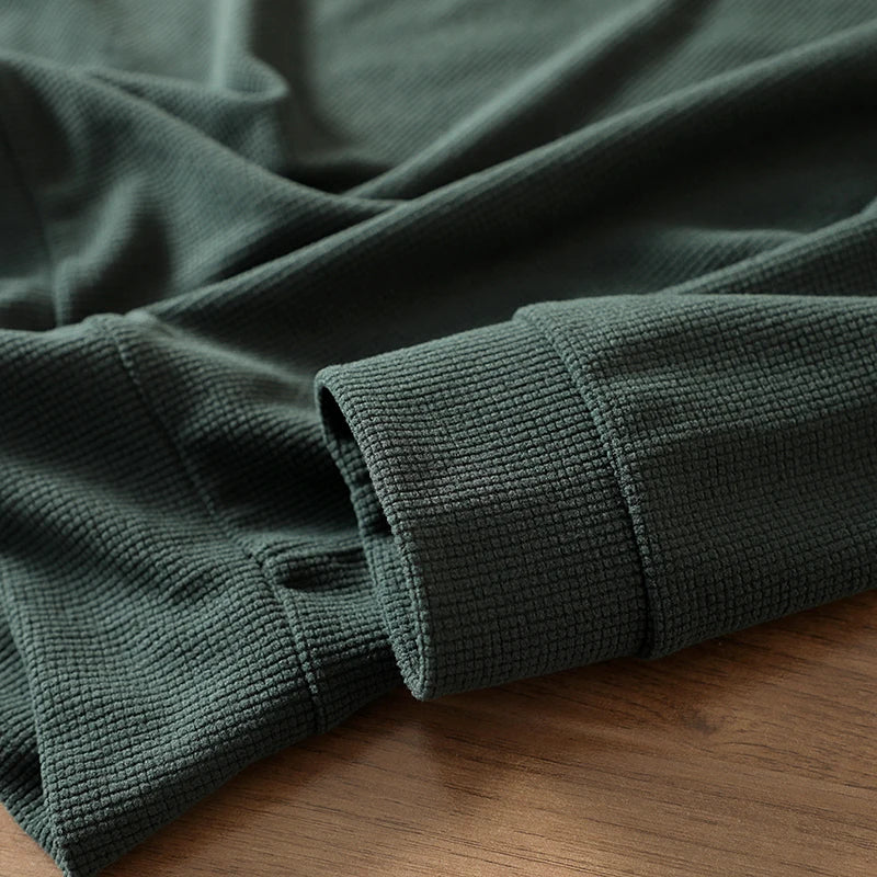 Blazebaron Men's Hoodie Sweatirt Micro Velvet Me Texture Casual Spring Autumn Loose Fit Pure Color Busin Casual