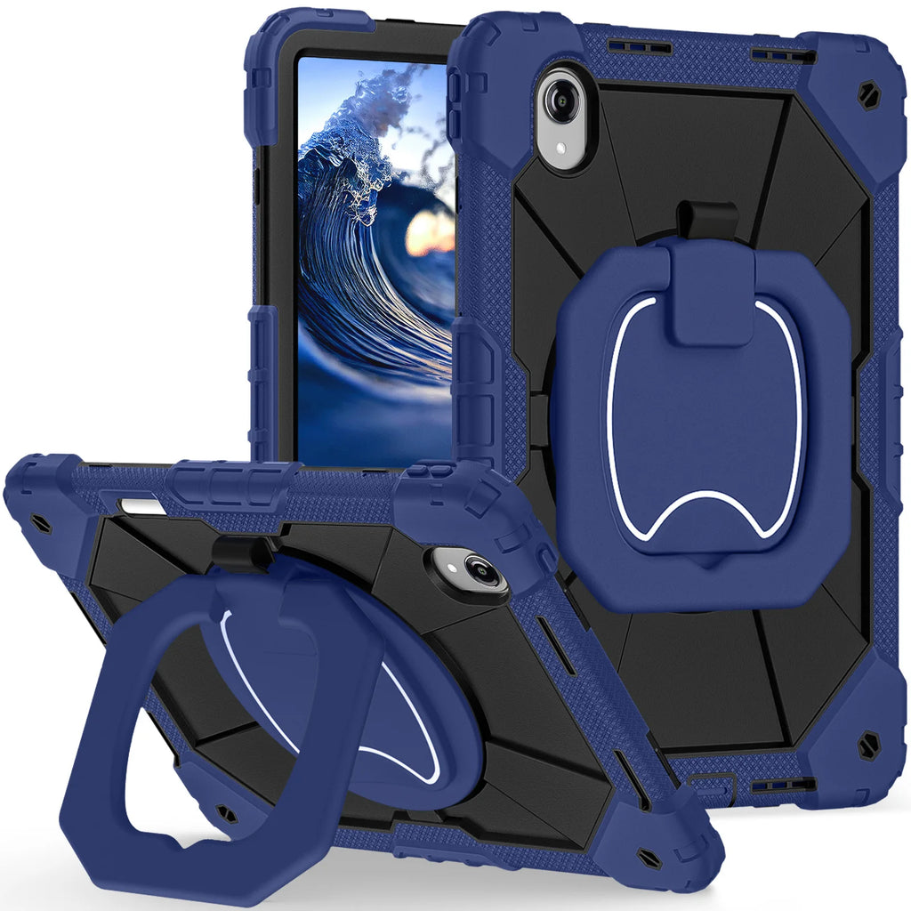 For Lenovo Idea Tab Pro Gen 2 TB390 Xiaoxin Pro 13 GT Rotation Bracelet Stand Case Pencil Slot Heavy Duty Shockproof Cover