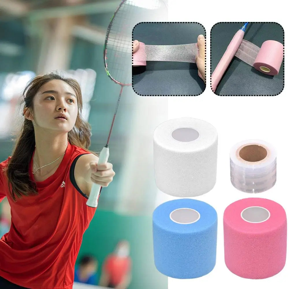 1/4pcs Thickened Badminton Racket Glue Towel Tape Anti-slip Sweat-absorbing Tape For Racket Slingshots Tennis Overgrip