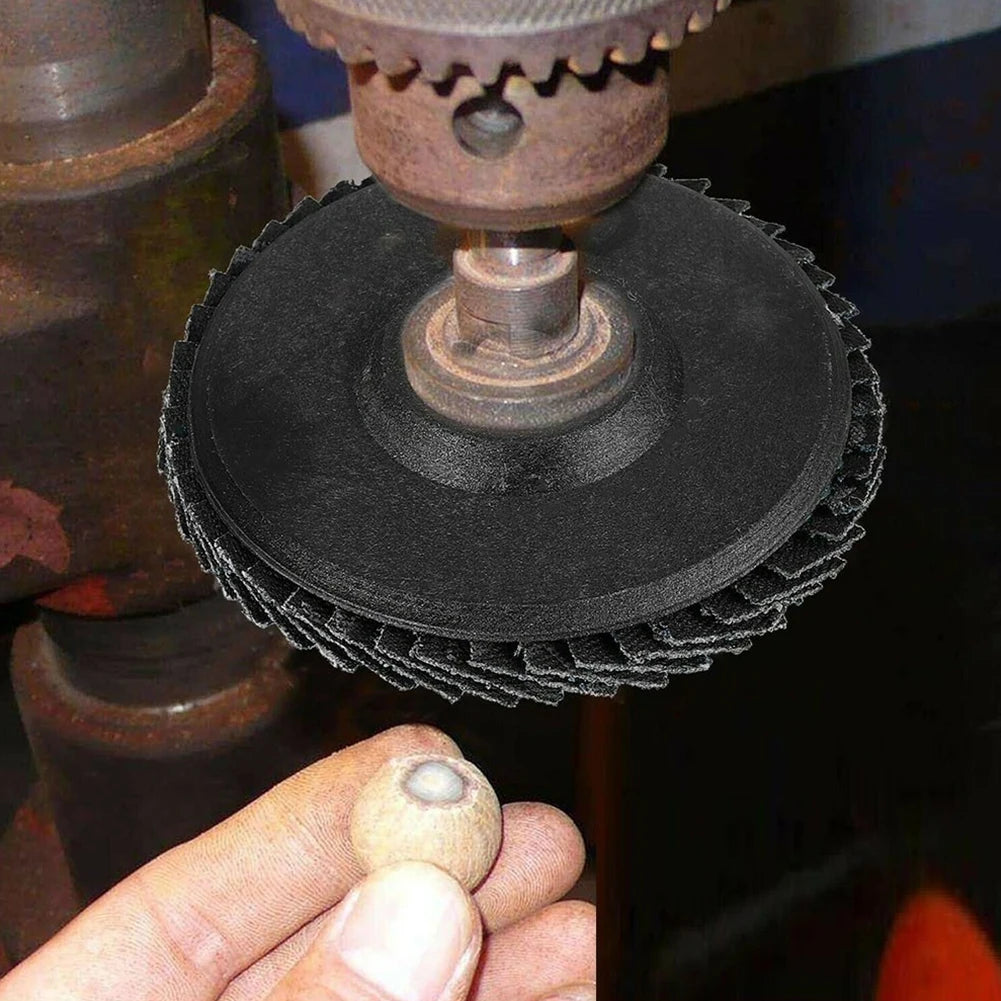3Pcs 3 Inch Flat Flap Discs 75mm Grinding Wheels Wood Cutting For Angle Grinder Discs Sanding Discs Grinding Wheels Blades