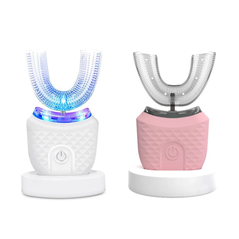 U-Shaped Electric Toothbrush Automatic Sonic Whitening Silicone Oral Care