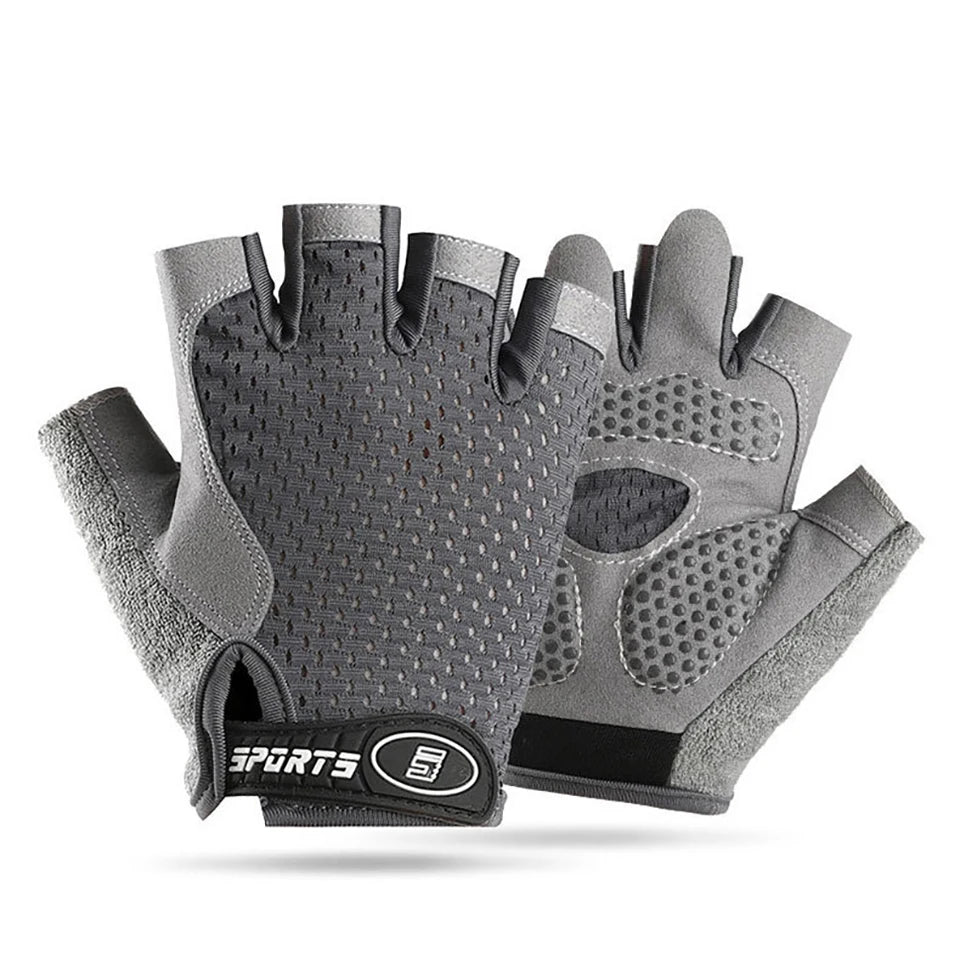 GTUBIKE Outdoor Sports Cycling Half Finger Gloves For Boys Girls, Antislip Breathable Thin Spring Summer Gloves, Bicycle Riding