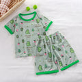 Baby Pajamas Sets Child Pajamas Toddler Short Sleeve Baby Nightwear Pyjamas Kids Cartoon Homewear Clothes