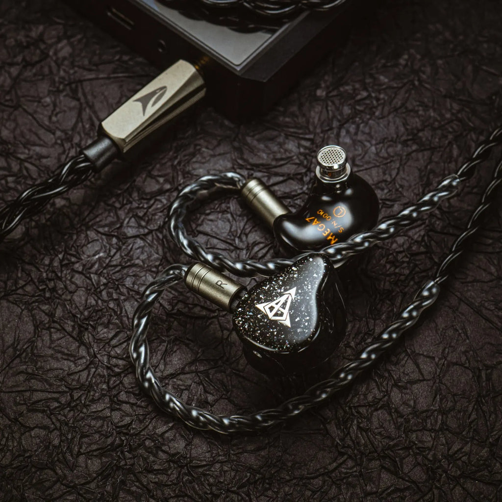 Hisenior-Mega7 4BAs(Sonion)+2BAs(Knowles) +1DD 7-Drivers Hybrid HiFi IEM 4.4mm 0.78 2pin