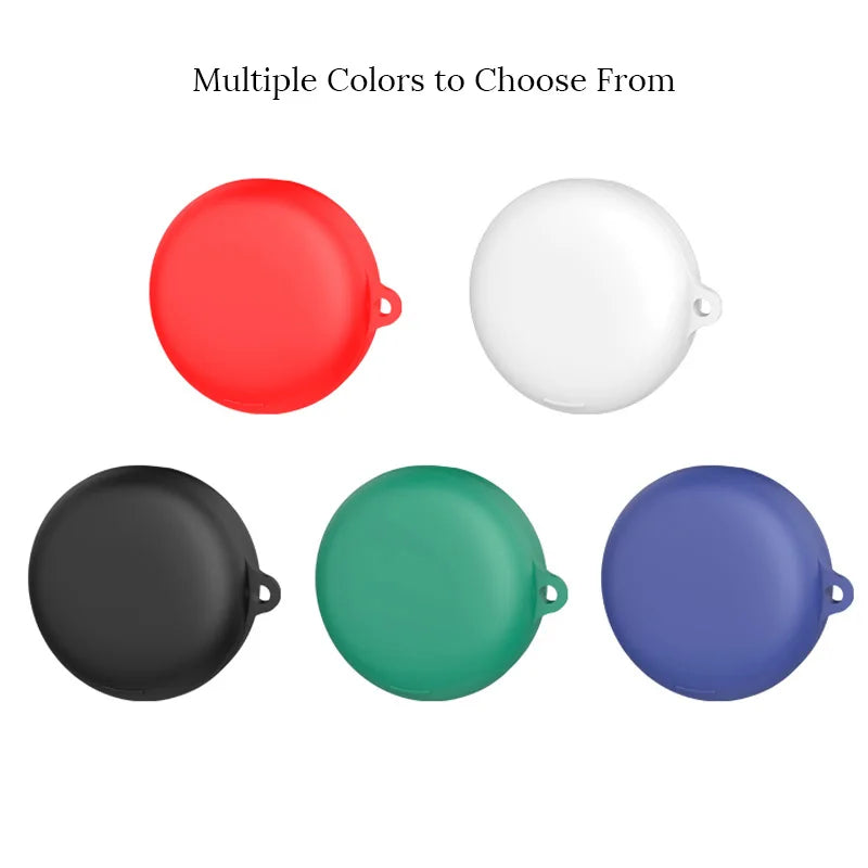 For Anker SoundCore Sleep A30 Wireless Earphones Silicone Case with Carabiner Shockproof Protective Cover Earbuds Accessories