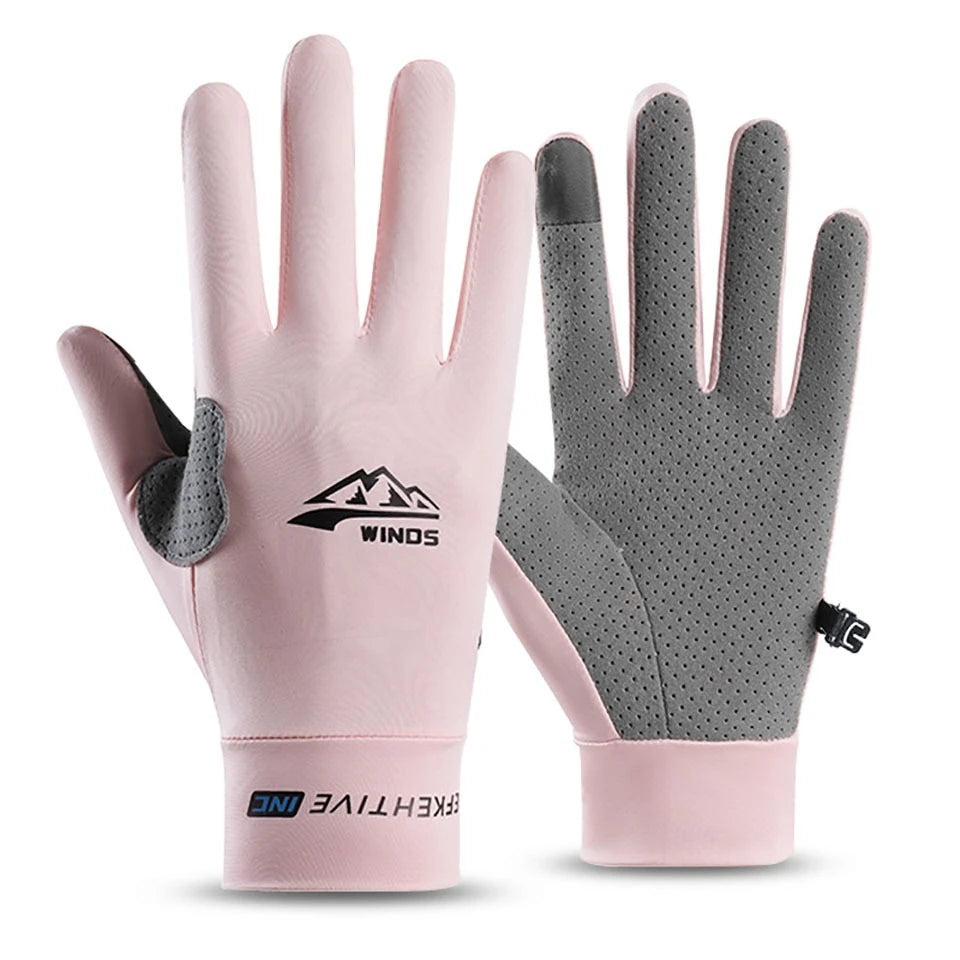 GTUBIKE Fingerless Gloves for Men Women UV Sun Protection Half Finger Glove for Fishing Paddling Sailing Rowing Sports Gloves