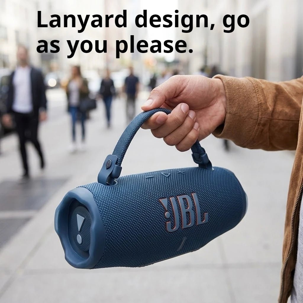 JBL Charge 6 Portable Bluetooth Speaker IP68 Waterproof Deep Bass Long Playtime Outdoor Wireless Subwoofer for Camping Party