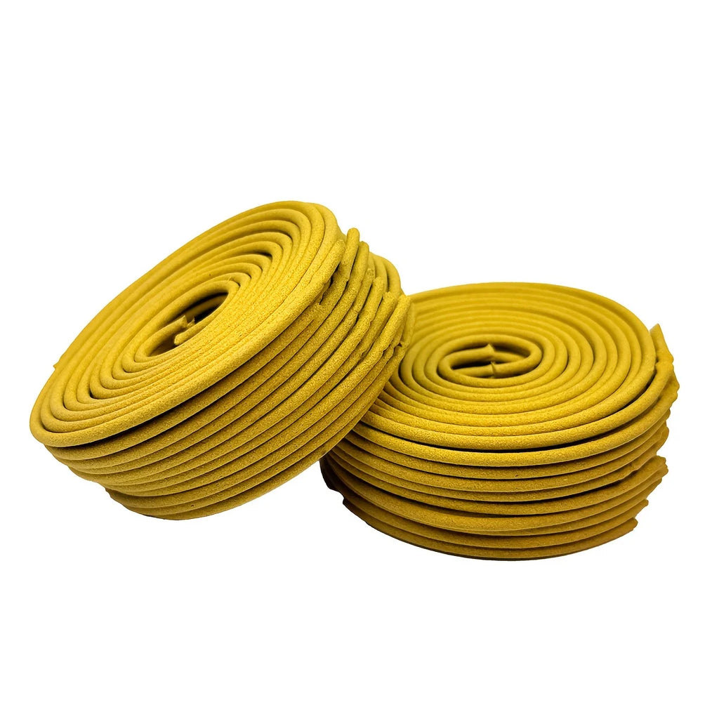 22/50/100 Circle Lemon Fragrance Spiral Incense Pan Fragrance with Gourd Fragrance Insertion, Lemon Fragrance Fills the House