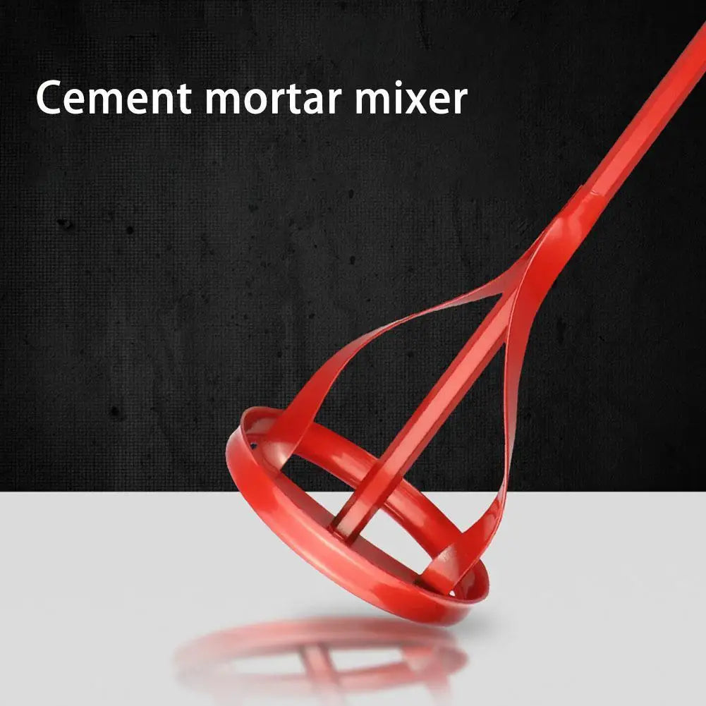 Hexagon Shaft Plaster Paint Mixer Mixing Paddle Rod For Electric Drill Construction Agitator Putty Cement Grouting Mortar Tool