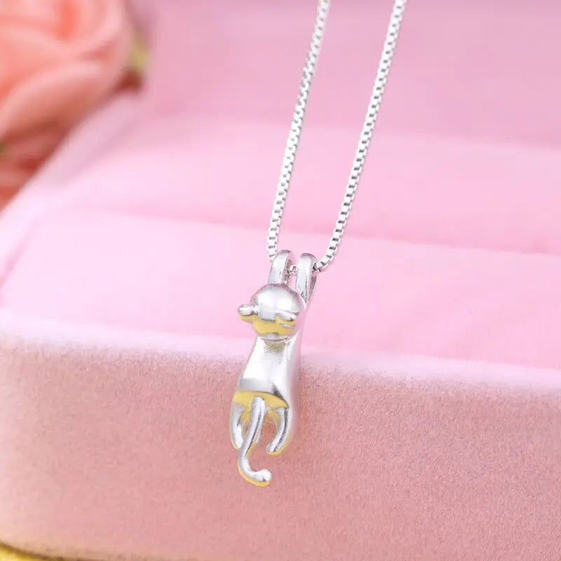 925 Silver Necklace Punk Wealth Good Wish Matte Ball Bread OT Clasp Stackable for Women Girl Jewelry Gift Dropshipping Wholesale